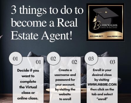 Become a realtor in 3 easy steps